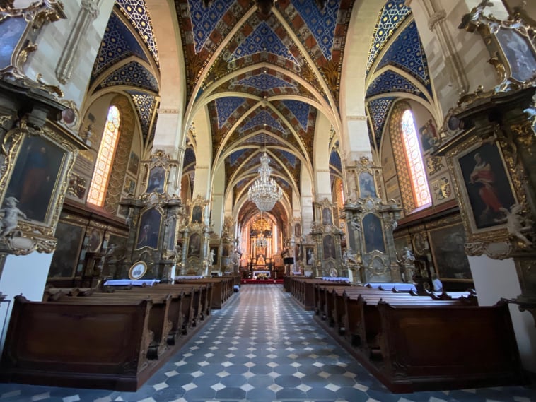 Przewodnik Sandomierz Michał Leszczyński oprowadzanie wycieczek po Sandomierzu Bazylika Katedralna w Sandomierzu