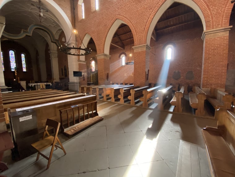 Przewodnik Sandomierz Michał Leszczyński oprowadzanie po Sandomierzu Kościół świętego Jakuba w Sandomierzu